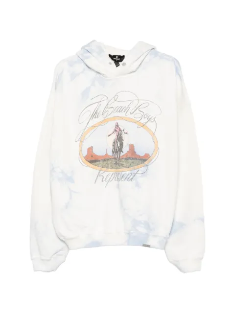Represent Beach Boys graphic-print hoodie White MLM10122752