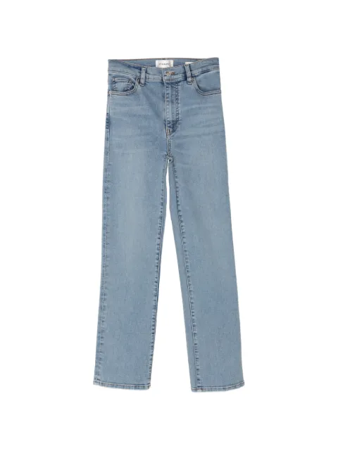 FRAME button-fastening straight jeans Blue LSLS814