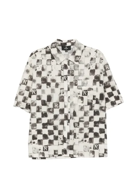 Represent Pool Side checkerboard-print shirt White MLM10104172