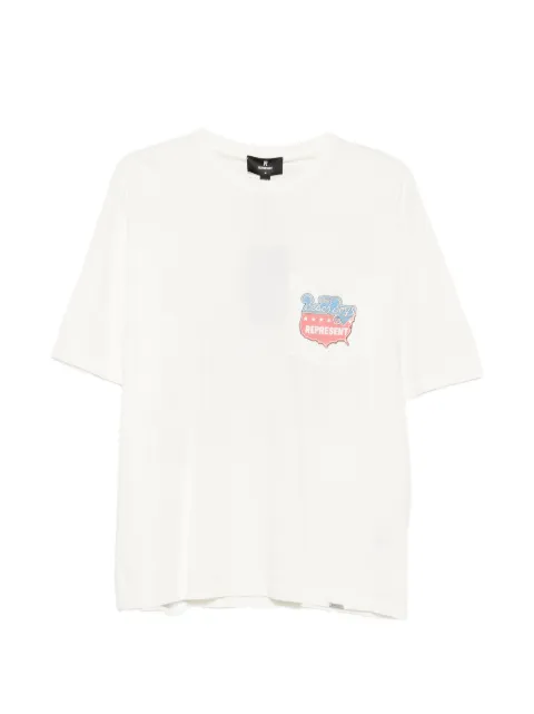 Represent Beach Boys chest-pocket T-shirt White MLM101221