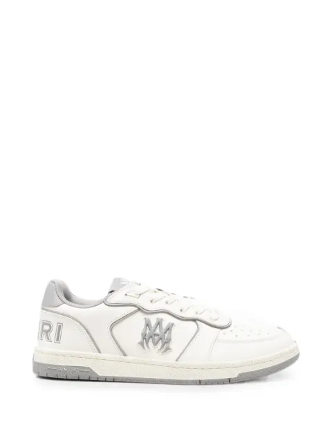 AMIRI logo-patch panelled sneakers White AMSNSN1061