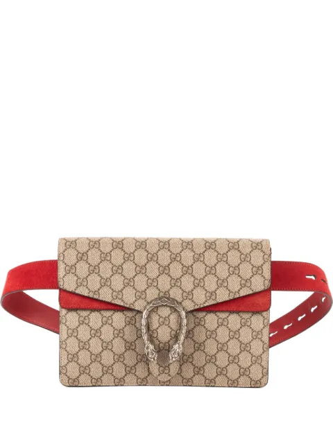 Gucci Pre-Owned small Dionysus GG Supreme belt bag Neutrals 402872213317