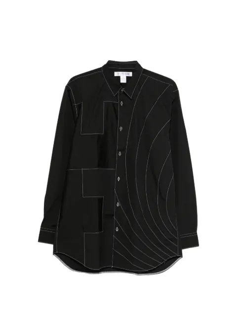 Comme Des Garçons Shirt button shirt Black FQB032