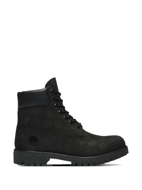 Timberland Timberland 6 debossed print boots Black TB0A2P6WA5K