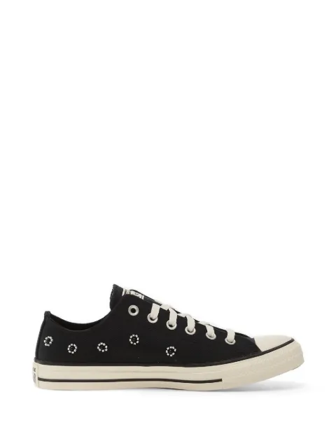 Converse flower-applique chuck taylor all star sneakers Black A16679C