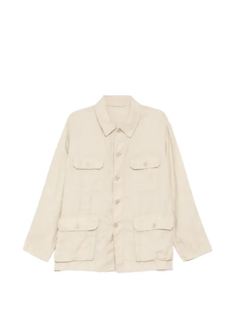Kaptain Sunshine flap pockets jacket Neutrals KS26SJK18