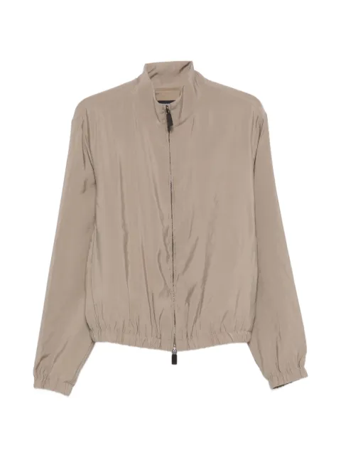 Emporio Armani zip-up jacket Brown EM005536TE20387