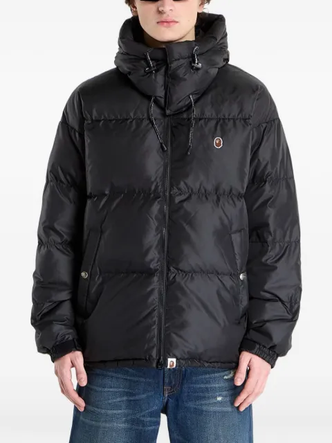 A BATHING APE® One Point down jacket Black 001DNL801004MBLK
