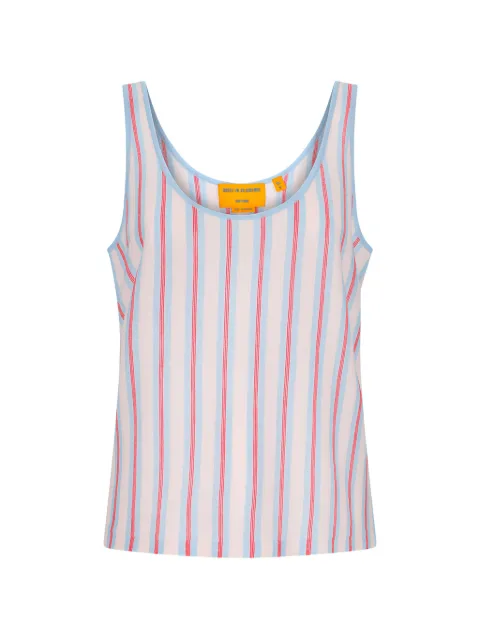Guest In Residence striped tank top Neutrals W39411WF