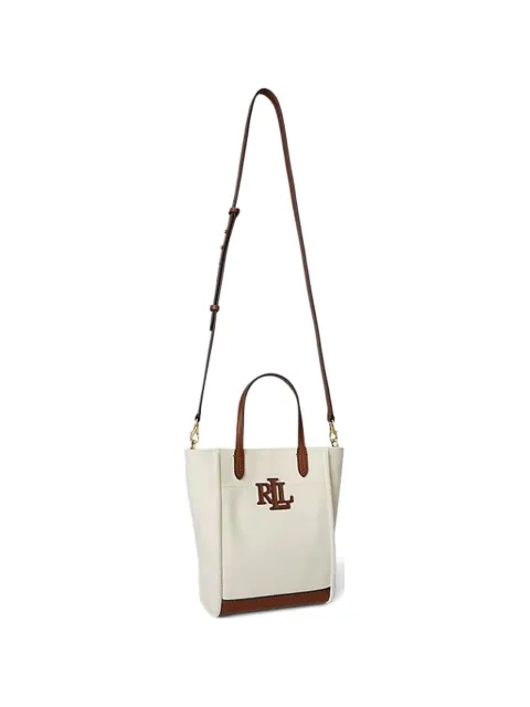 Lauren Ralph Lauren small Cameryn logo-detail tote bag Neutrals 431982235003