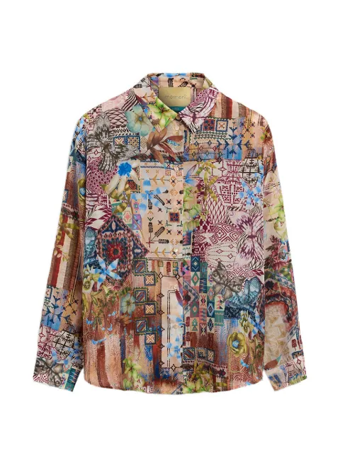 MOMONÌ Colinas printed shirt Neutrals 261MMOSH00326102MO