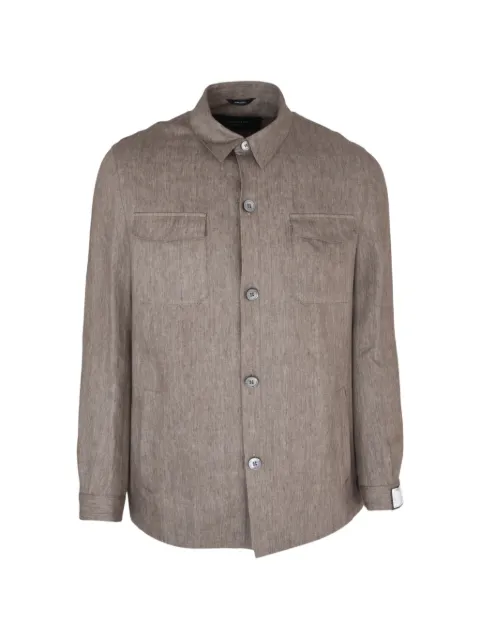 Tombolini Zero Gravity shirt jacket Brown G180ELFT