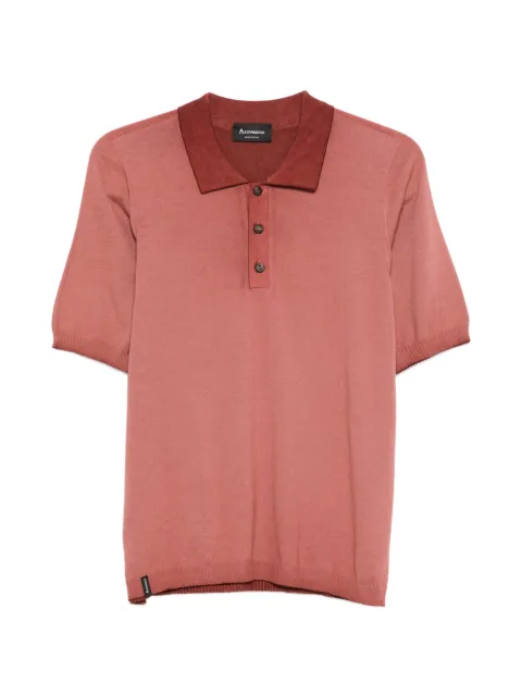 AROVESCIO buttoned polo shirt Red M200502