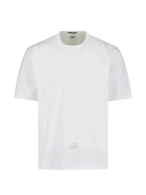 C.P. Company logo-detail T-shirt White 20CMTS122A110580W103