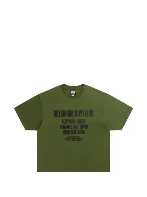Billionaire Boys Club logo T-shirt Green 8611313CYP