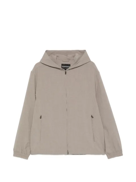 Emporio Armani hooded zip-up jacket Green EM005498AF13674U6161