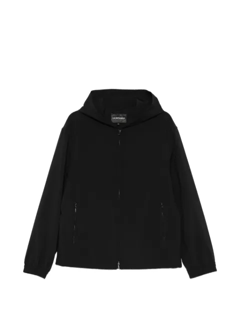 Emporio Armani hooded zip-up jacket Black EM005498AF13674UC001