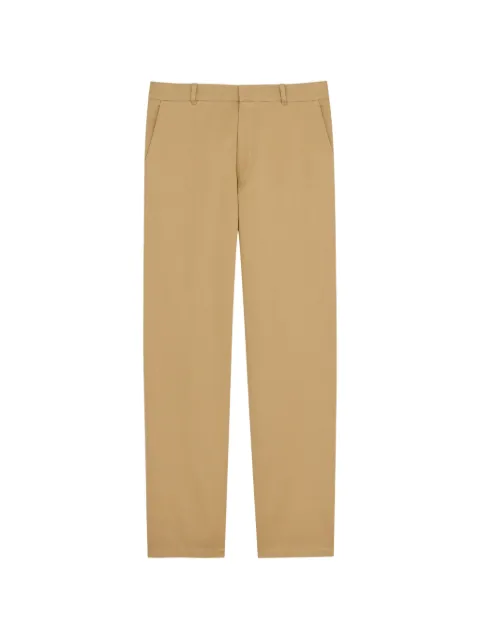 Saint Laurent mid-rise chino trousers Neutrals 860439Y7I14