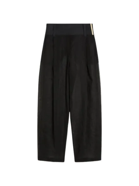 Sportmax Spsfavetta panel-detail trousers Black 2612131033600