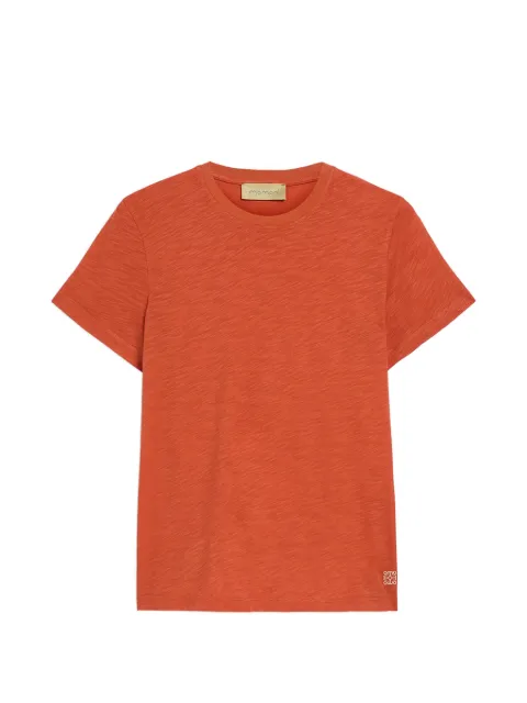 MOMONÌ Calavera embroidered logo T-shirt Orange 261MMOTS00626156MO