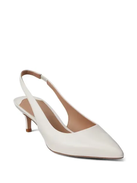 Lauren Ralph Lauren Lolah II slingback-strap pumps White 802945730001