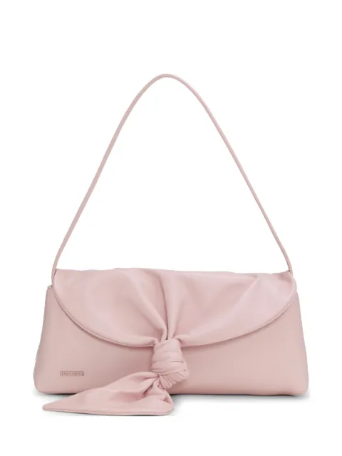 ROTATE BIRGER CHRISTENSEN The Drape knot-detail scarf shoulder bag Pink 116120539