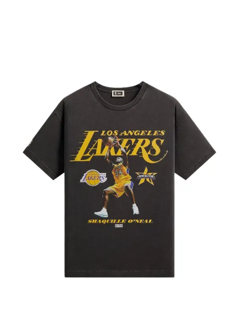 KITH x NBA Los Angeles Lakers Shaquille O'Neal T-shirt Black KHM034948001