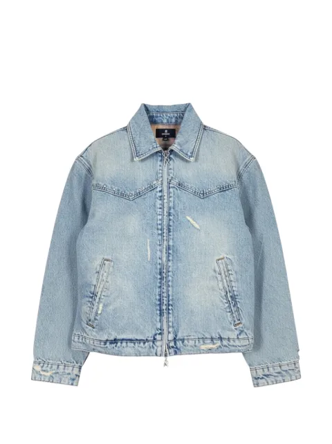 Represent buttoned denim jacket Blue MLM10076308