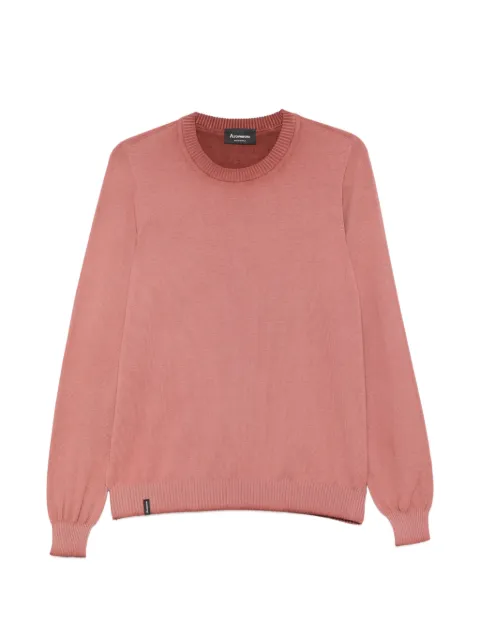 AROVESCIO crew-neck sweater Pink SS26F201M200002