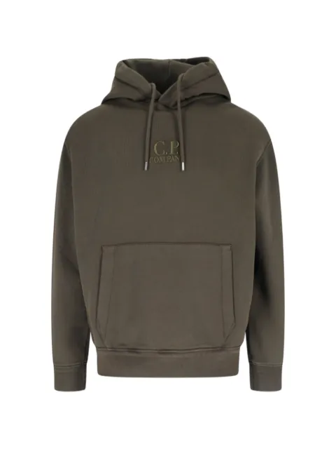 C.P. Company logo sweatshirt Green 20CMSS037B110044G683