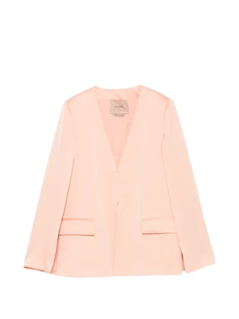 TWINSET satin cape jacket Orange 261TP2400