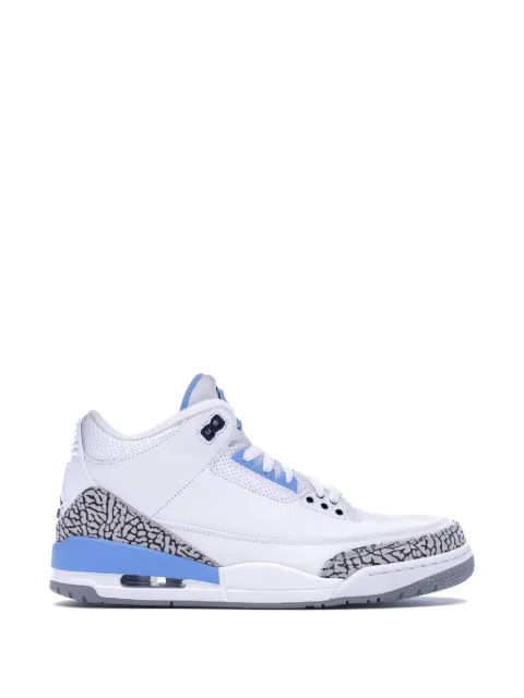 Jordan Jordan 3 "UNC Tarheels PE" print-panel sneakers White AJ3838936