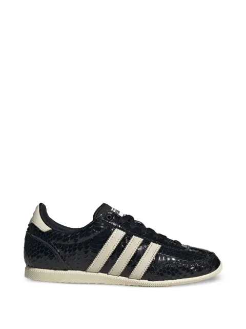adidas textured stripes japan sneakers Black KH9016