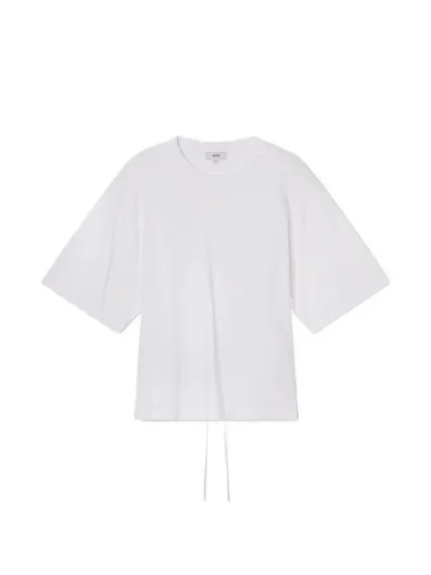 AGOLDE Ellery lace-detail cotton T-shirt White A74271521