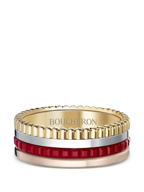 Boucheron Quatre red ring Gold JRG03020