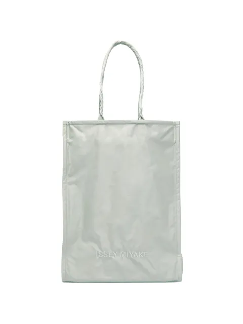 Issey Miyake twisted handle tote bag Green IM66AG521
