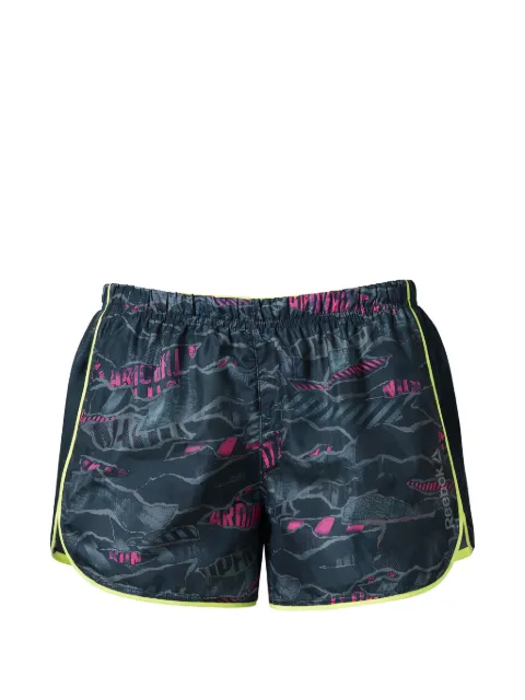 Reebok logo-print shorts Grey S94347