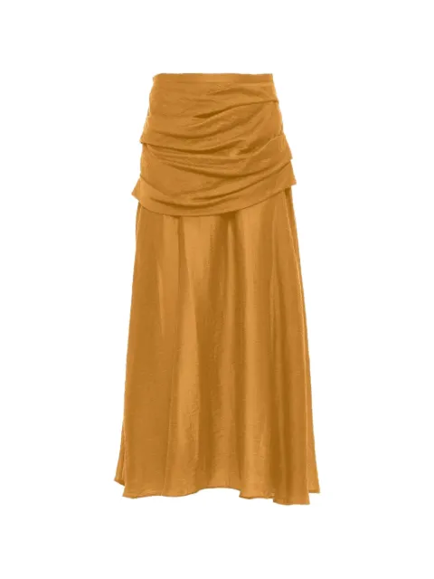 Devotion draped skirt Yellow 026518G