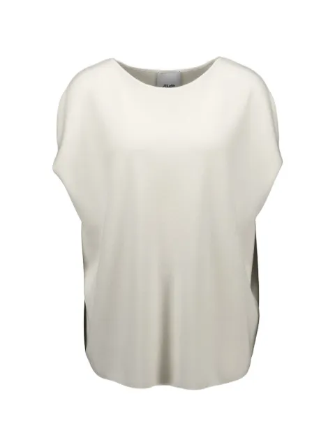 Allude boatneck wool top Neutrals 26264043