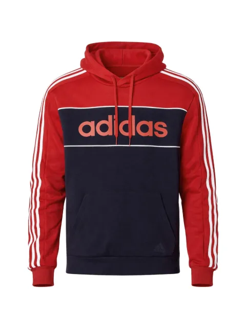 adidas hooded colourblock sweatshirt Red GL7465