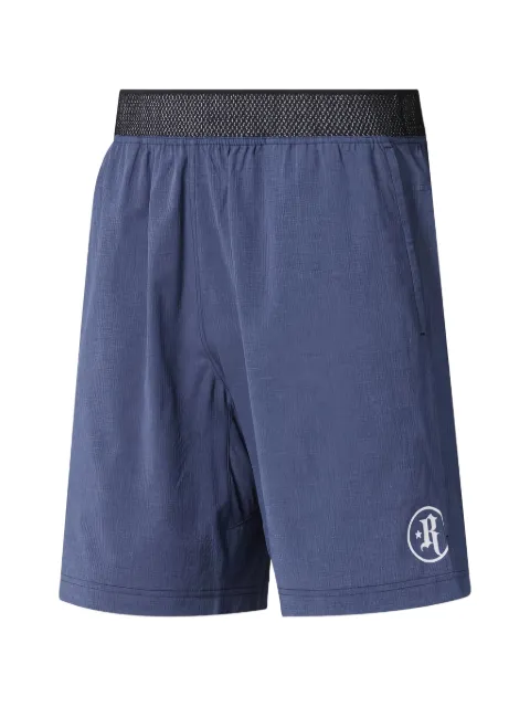 Reebok elasticated-waist logo-detail shorts Blue DU2736