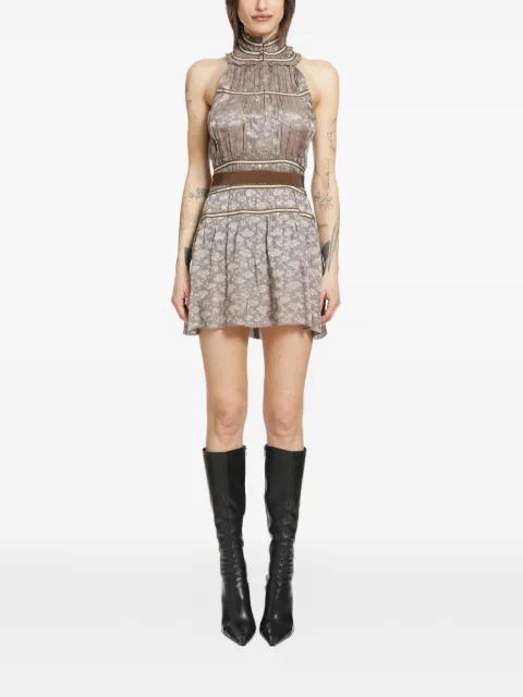 KNWLS Freya midi dress Neutrals SS26FREDR0