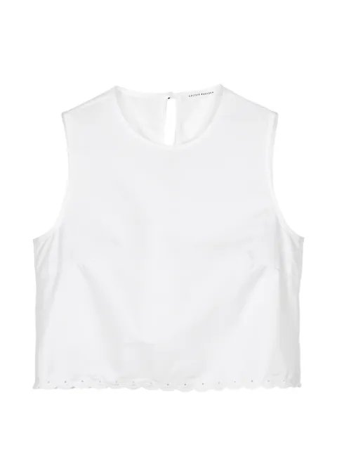 Cecilie Bahnsen CBdeeba broderie anglaise top White CBDEEBATOPBRODERIEANGLAISEWHITE