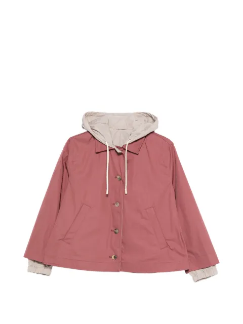 Herno hooded pocket jacket Pink GC000547D13238