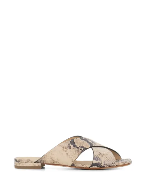 Sergio Levantesi Nunzia criss-cross sandals Neutrals NUNZIA6