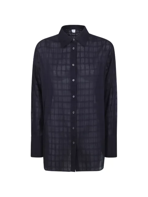 ASPESI checked shirt Blue 5411M060