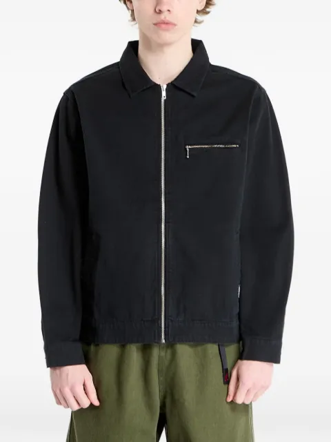 Gramicci zip-up canvas jacket Black G6SMJ009