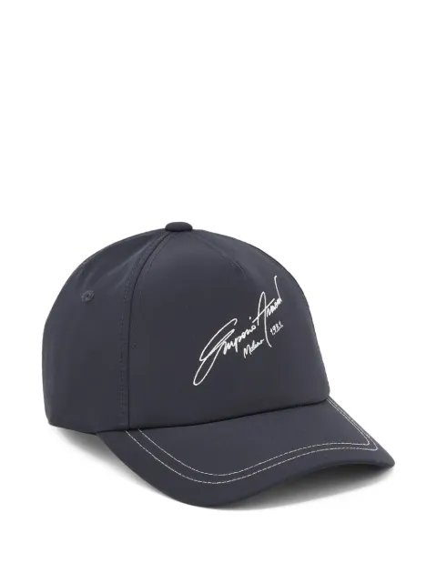 Emporio Armani curved peak baseball cap Blue EM004851AF24835