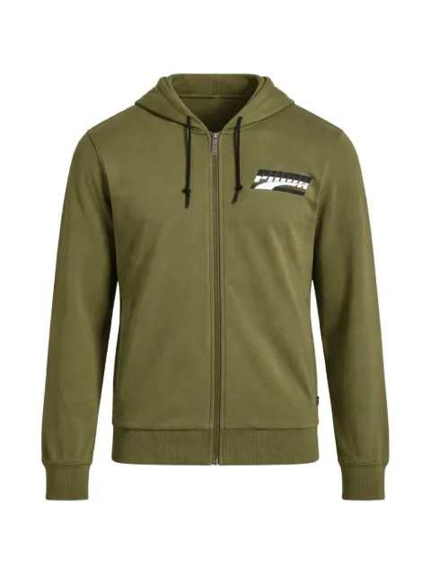 PUMA graphic hooded jacket Green 85421831