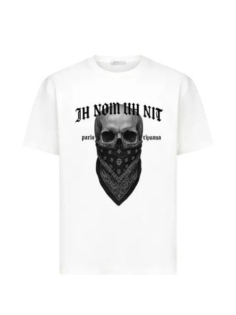 Ih Nom Uh Nit Skull 20 print cotton T-shirt White NUS26200081